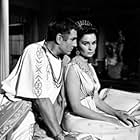 Laurence Olivier and Jean Simmons in Spartacus (1960)