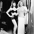 Stephanie Bachelor and Victoria Faust in Lady of Burlesque (1943)