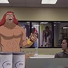 Bryce Johnson and Jason Sudeikis in Son of Zorn (2016)