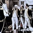 Gregory Peck, Ronald Adam, Denis O'Dea, and Kynaston Reeves in Captain Horatio Hornblower (1951)
