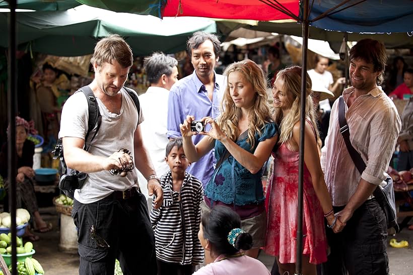 Joel Edgerton, Felicity Price, Antony Starr, and Teresa Palmer in Wish You Were Here (2012)