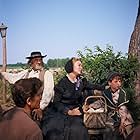 Karl Malden, Agnes Moorehead, Debbie Reynolds, Carroll Baker, Mark Allen, Kim Charney, Barry Harvey, Tudor Owen, Jamie Ross, and Bryan Russell in How the West Was Won (1962)