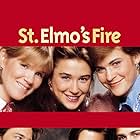 Demi Moore, Emilio Estevez, Rob Lowe, Andrew McCarthy, Judd Nelson, Ally Sheedy, and Mare Winningham in St. Elmo's Fire (1985)