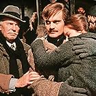 Geraldine Chaplin, Omar Sharif, and Ralph Richardson in Doctor Zhivago (1965)