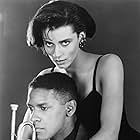 Denzel Washington and Cynda Williams in Mo' Better Blues (1990)