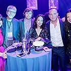 Ming-Na Wen, Clark Gregg, Maurissa Tancharoen, Jed Whedon, and Elizabeth Henstridge at an event for Avengers: Endgame (2019)