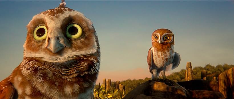 David Wenham and Emily Barclay in Legend of the Guardians: The Owls of Ga'Hoole (2010)