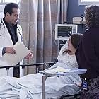 Tony Shalhoub, Vanessa Aspillaga, and Anna Deavere Smith in Nurse Jackie (2009)