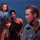 Thomas E. Breen, Adrienne Corri, Patricia Walters, and Radha in The River (1951)