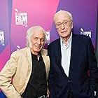 Michael Caine and Dudley Edwards at an event for My Generation (2017)