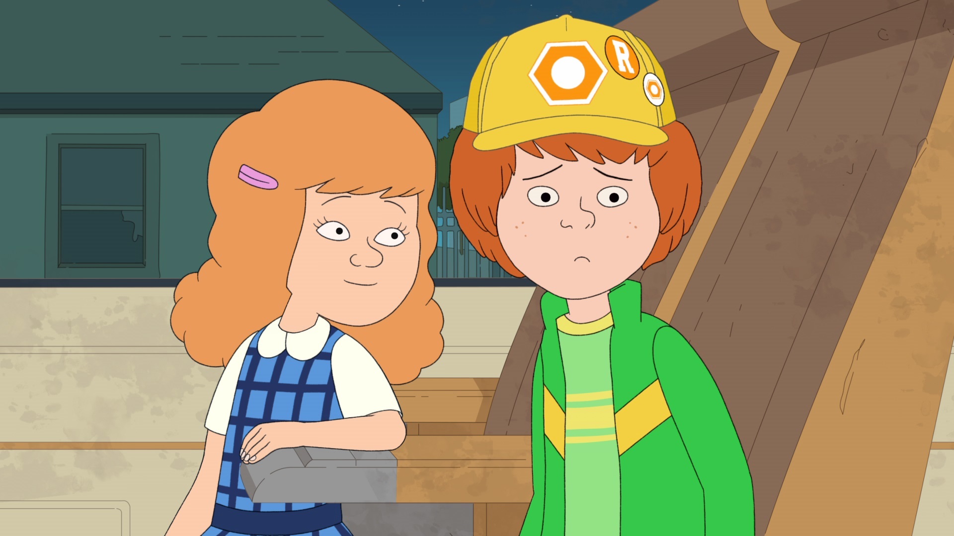 Debi Derryberry and Haley Reinhart in F Is for Family (2015)