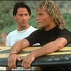 Keanu Reeves and Patrick Swayze in Point Break (1991)