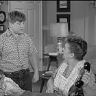 Madge Blake and Robert 'Rusty' Stevens in Leave It to Beaver (1957)
