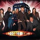 John Barrowman, Noel Clarke, Camille Coduri, Billie Piper, Elisabeth Sladen, Catherine Tate, David Tennant, and Freema Agyeman in Doctor Who (2005)