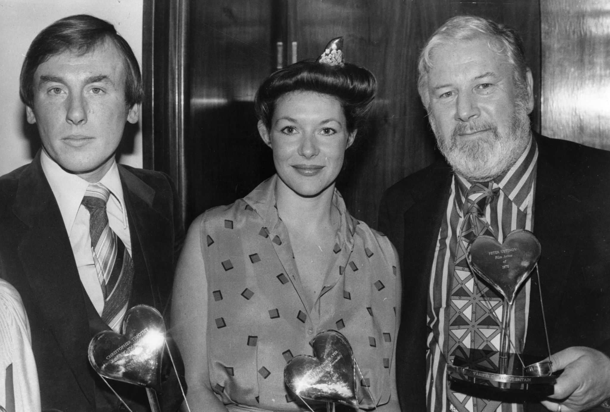 Peter Ustinov, Carol Drinkwater, and Christopher Timothy