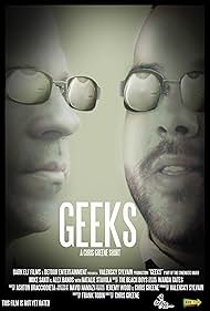 "Never judge a GEEK by his cover!" Official GEEKS poster art.