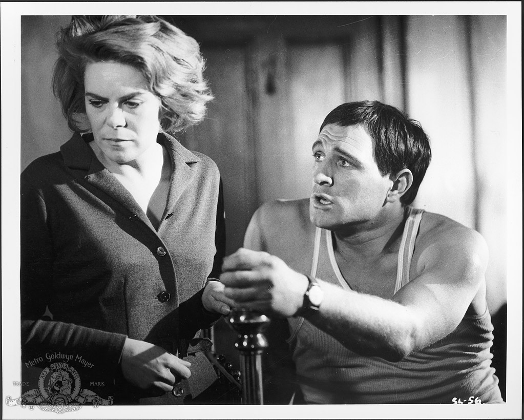 Richard Harris and Rachel Roberts in This Sporting Life (1963)