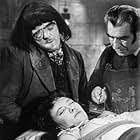 Barbara Burke, Victor Maddern, and Donald Wolfit in Blood of the Vampire (1958)