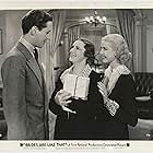 Ross Alexander, Kathleen Lockhart, and Anita Louise in Brides Are Like That (1936)