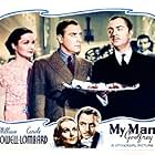 Carole Lombard, William Powell, Alan Mowbray, and Gail Patrick in My Man Godfrey (1936)