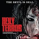 Kristine DeBell, Lisa London, Jesse Hlubik, Scott Butler, Kelly Lynn Reiter, and Nicole Olson in Holy Terror (2017)