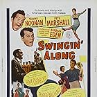 Barbara Eden, Ray Charles, Peter Marshall, Tommy Noonan, Bobby Vee, and Roger Williams in Swingin' Along (1961)