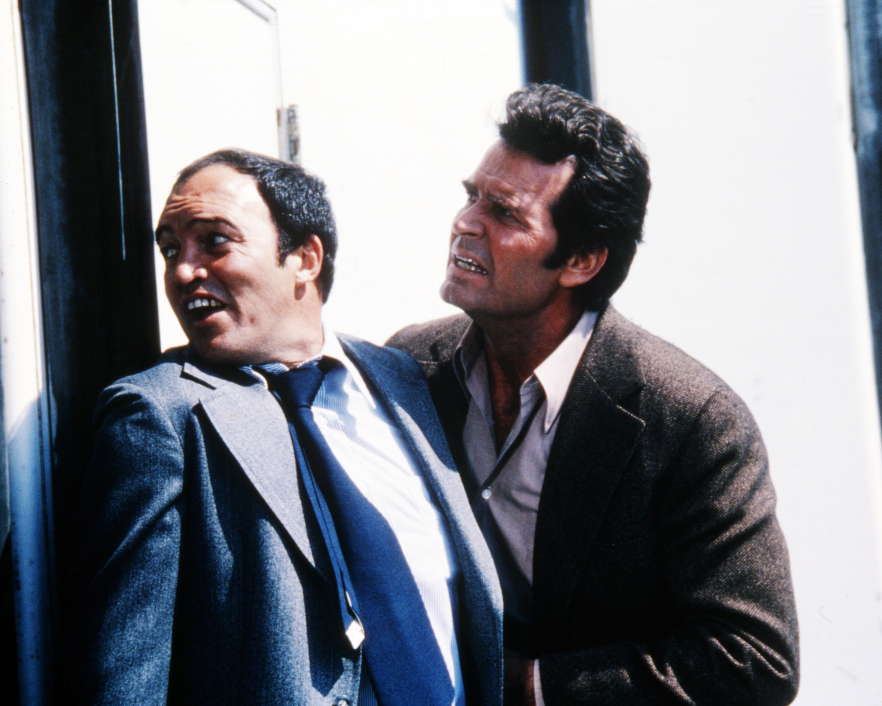 James Garner and Joe Santos in The Rockford Files (1974)