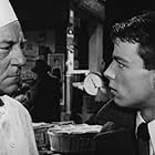 Gérard Blain and Jean Gabin in Deadlier Than the Male (1956)