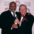 Jack Lemmon and Ving Rhames at an event for The 55th Annual Golden Globe Awards (1998)