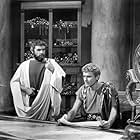 Roddy McDowall and Andrew Keir in Cleopatra (1963)