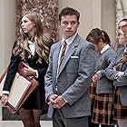 Hermione Corfield, Finn Cole, and Lucy Appleton in Slaughterhouse Rulez (2018)