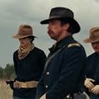 Christian Bale, Rory Cochrane, Jesse Plemons, Timothée Chalamet, and Jonathan Majors in Hostiles (2017)