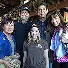 Peter Coyote, Elizabeth Peña, Mackenzie Phillips, Taylor Spreitler, and Jay Silverman in Girl on the Edge (2015)