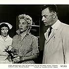 Tamar Cooper, Beverly Garland, and William Roerick in Not of This Earth (1957)