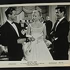 Tony Curtis, Martha Hyer, and William Reynolds in Mister Cory (1957)