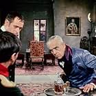 Jack Nicholson, Boris Karloff, and Dick Miller in The Terror (1963)