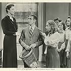 Judith Anderson, Eddie Cantor, Bonita Granville, Diana Lewis, and Louise Seidel in Forty Little Mothers (1940)