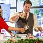 Dean Cain and Jackée Harry in Broadcasting Christmas (2016)