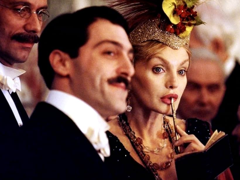 Arielle Dombasle, Marcello Mazzarella, and Christian Vadim in Marcel Proust's Time Regained (1999)