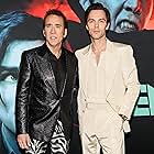 Nicolas Cage and Nicholas Hoult at an event for Renfield (2023)