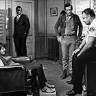 Sidney Poitier, Rod Steiger, Quentin Dean, and James Patterson in In the Heat of the Night (1967)