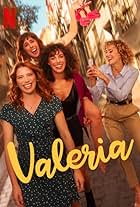 Diana Gómez, Silma López, Teresa Riott, and Paula Malia in Valeria (2020)