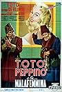 Peppino De Filippo, Dorian Gray, and Totò in Totò, Peppino e la... malafemmina (1956)