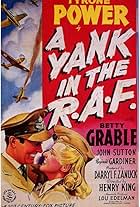 Tyrone Power and Betty Grable in A Yank in the RAF (1941)