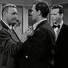 Lee J. Cobb, John Kellogg, and Dick Powell in Johnny O'Clock (1947)