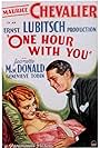 Maurice Chevalier and Jeanette MacDonald in One Hour with You (1932)