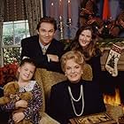 Maureen O'Hara, Annette O'Toole, Richard Thomas, and Kelsey Mulrooney in The Christmas Box (1995)