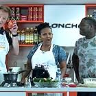 Conan O'Brien, Nana Ama McBrown, and Sam Richardson in Conan Without Borders: Ghana (2019)