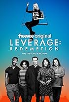 Noah Wyle, Gina Bellman, Aldis Hodge, Christian Kane, Beth Riesgraf, and Aleyse Shannon in Leverage: Redemption (2021)