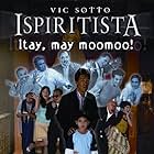 Joonee Gamboa, Vic Sotto, Cindy Kurleto, Gladys Guevarra, Wally Bayola, Jose Manalo, and BJ Forbes in Ispiritista: Itay, may moomoo (2005)